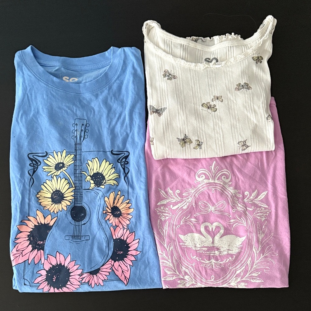 Girls T-Shirts Bundle
